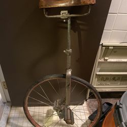 Antique unicycle