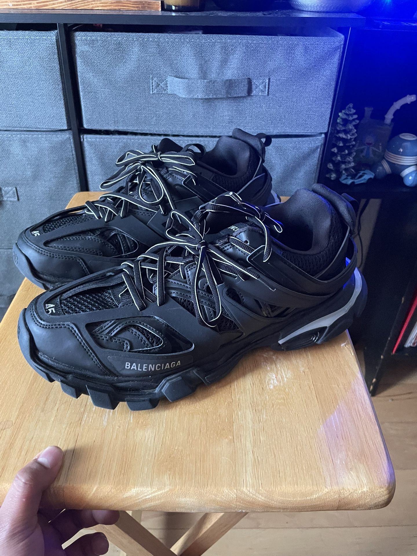 Balenciaga Track 45 Black Size 11