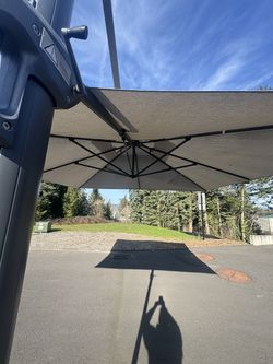 PURPLE LEAF Large 360 patio cover