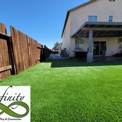 Synthetic Turf And Concrete