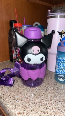 Kuromi water bottle