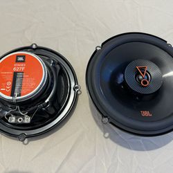 JBL Stage 3627F - 6.5” Two-way car audio speaker, No Grill, Black