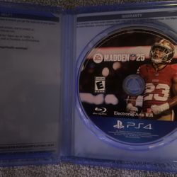 PS4 Madden 25