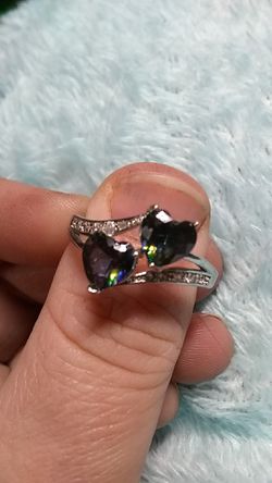 Tanzanite & diamond ring