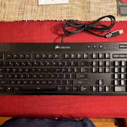 Corsair K55 RGB keyboard 