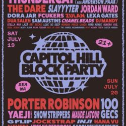 Capitol Hill Block Party Ticket (Sat GA)