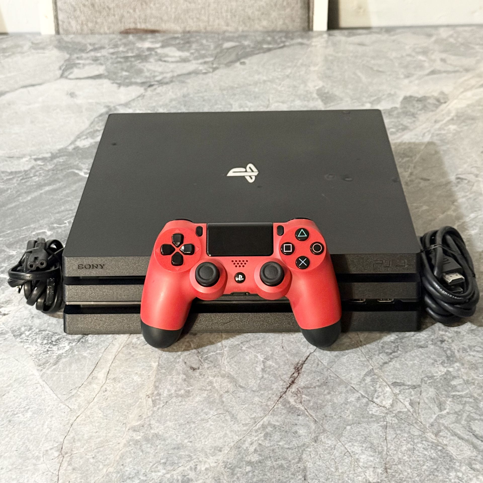 Sony PlayStation 4 PS4 Pro 1TB Tested 9.50 Low Firmware Complete