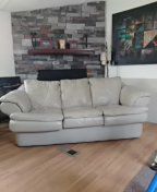 leather couch like new