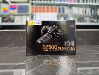 Nikon D7500 Full Kit ((Take It Home In Payments/ llévatelo a casa en pagos) only $10 down