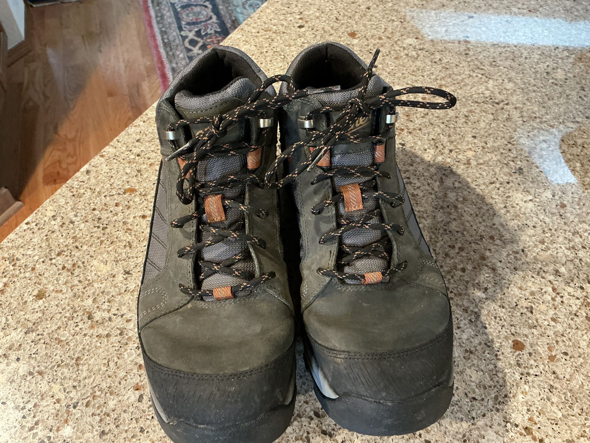 Danner Riverside 4.5 Gray/orange Work Shoes/boots. US Size 11 European Size 45