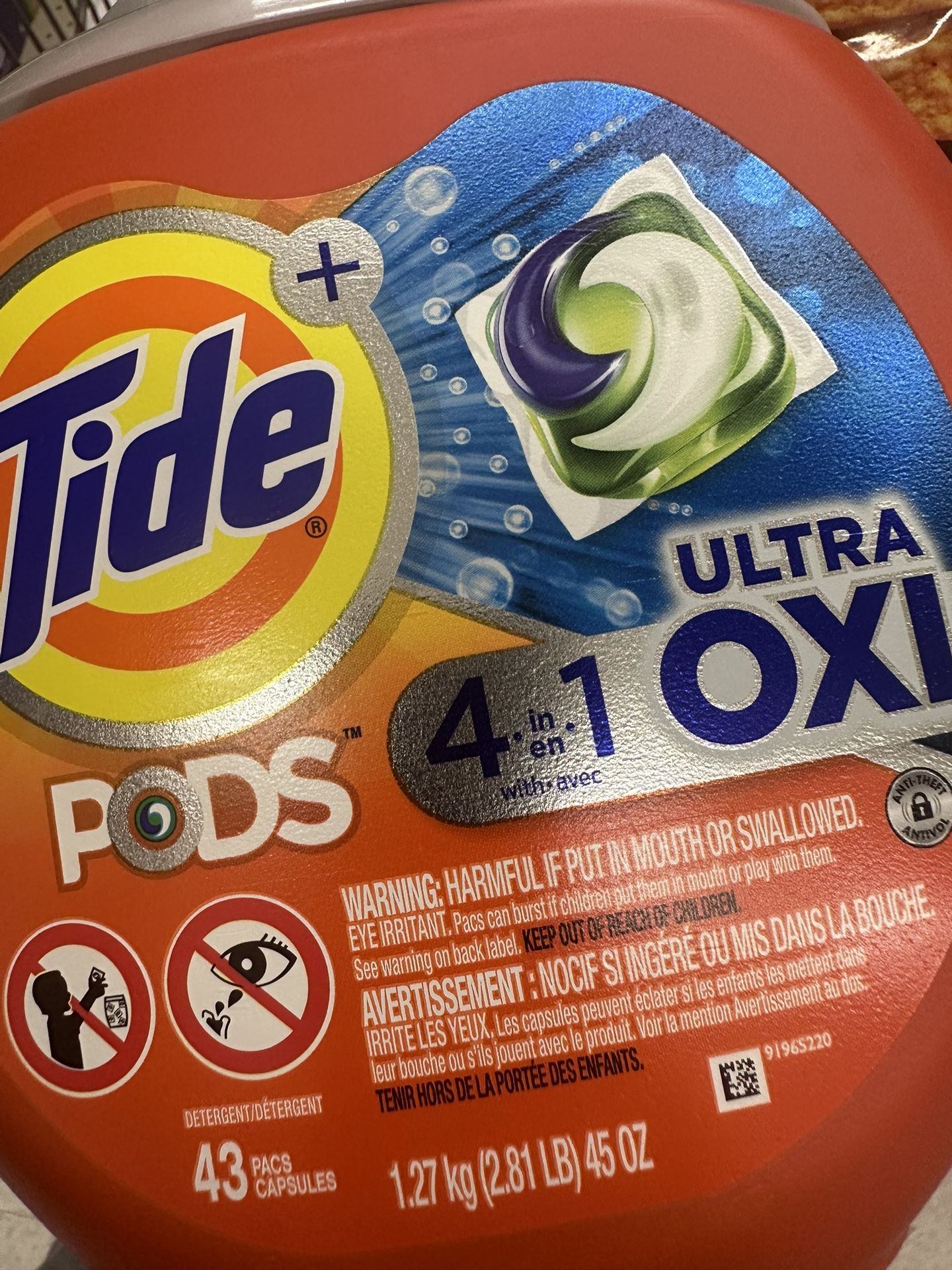 Tide Pods Detergent 