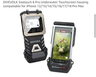 DIVEVOLK SeaTouch 6 Pro Underwater iPhone Housing