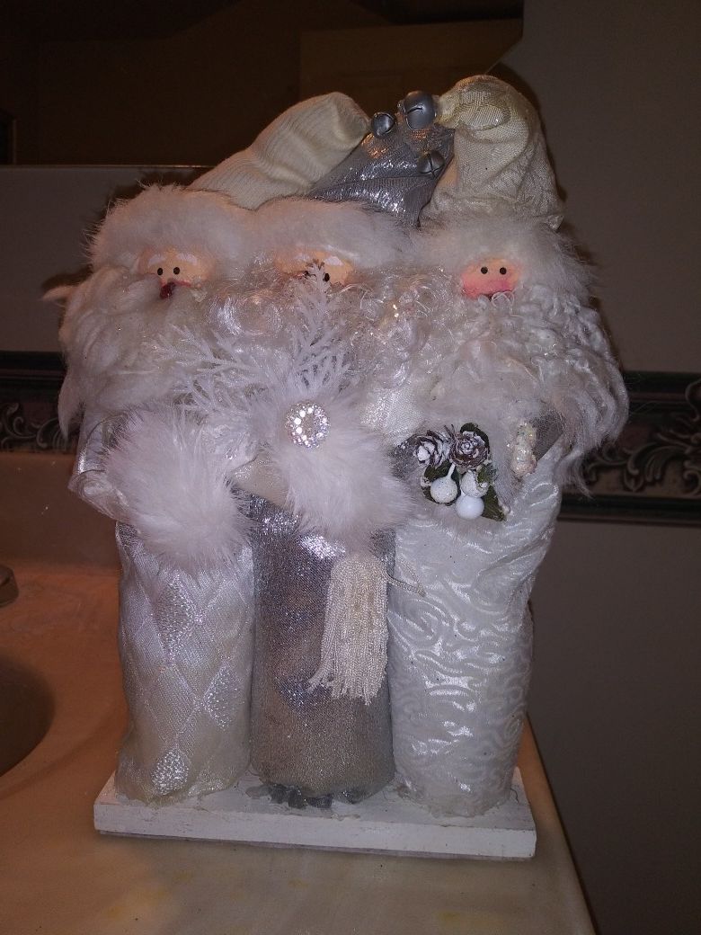 Christmas decorations santa man