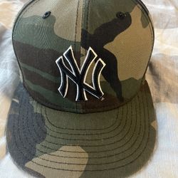 New York Yankees Camo New Era 5150 7 3/8 Fitted Cap