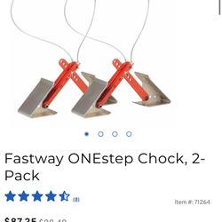 ONE Step Wheel Chock!