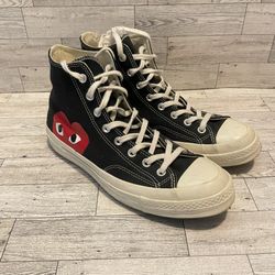 Converse Chuck Taylor All Star High x Comme des Garcons Play Black 