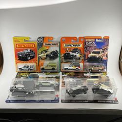 Toyota Hot Wheel Matchbox Lot
