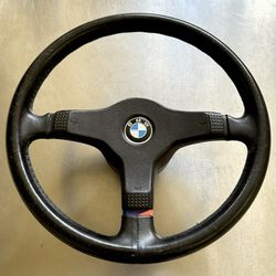 OEM BMW E30 M Tech 1 Steering Wheel 385mm (318 Nardi 325i M3 Personal Sparco OMP Raid Hartge Alpina E32 E34 M5)