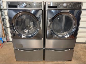 VERY NICE KENMORE ELITE  TOP OF THE LINE  WASHER AND ELECTRIC DEYER SET EXCELLENT WORKING CONDITIONS