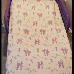 Like New Toddler Bed With Mattress ( Used Only 2 Times Only ).