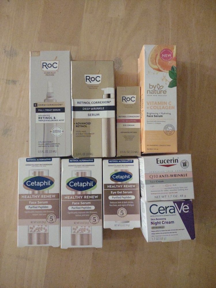 Face Serum - Eye Cream - Night Cream