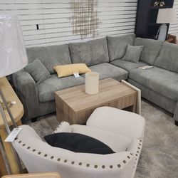 Sectional Sofa With Ottoman 