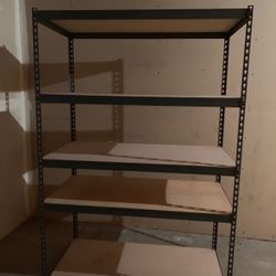 Warehouse Garage Storage Adjustable Shelves, 5 shelves , made in UDA , W 48”x D 24” X H 71”, serious people only