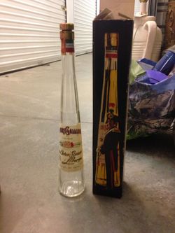 Vintage galliano bottle with box