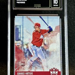 2018 Diamond Kings 🔥 Shohei Ohtani 🔥 Rookie GMA 10 💎 Mint - Los Angeles Dodgers