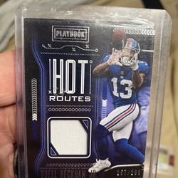 2018 - Odell Beckham Jr - Relic Card # 257 Of 299