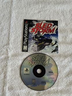 Sony PlayStation 1 Sled Storm game