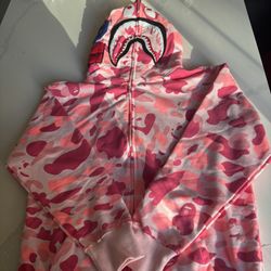 Pink Bape Hoodie