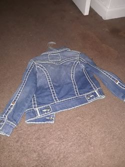 True religion jean jacket (kids)