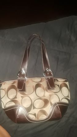 Coach purse look a like, never used