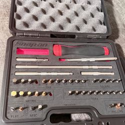 Snap-on  Ratcheting Screwdriver Master Set w/Case