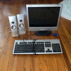 Computer Monitor/Speaker/Keyboard/Mouse