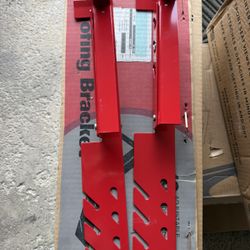 Roofing Steel Red Bracket