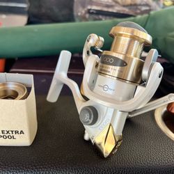 Fishing real n fishing pole with essentials