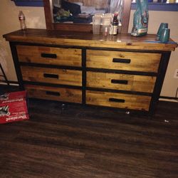 Dresser (Night Stand Included)