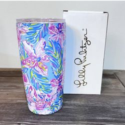 New Lilly Pulitzer 20oz Insulated Tumbler.