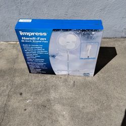 Impress Handi -fam 16-inch Stand Fan New.