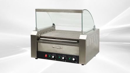 NSF Hot Dog 11 Roller Grill with warmer box ET-XCJ-B-11