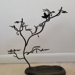 Metal Jewelry Tree