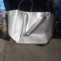 Neiman Marcus Silver Bag