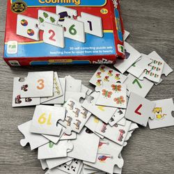 Match It! Counting Number Counting Puzzle