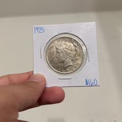 1925 Morgan Peace Dollar