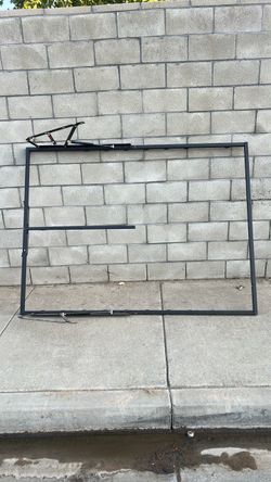 Junk metal bed frame
