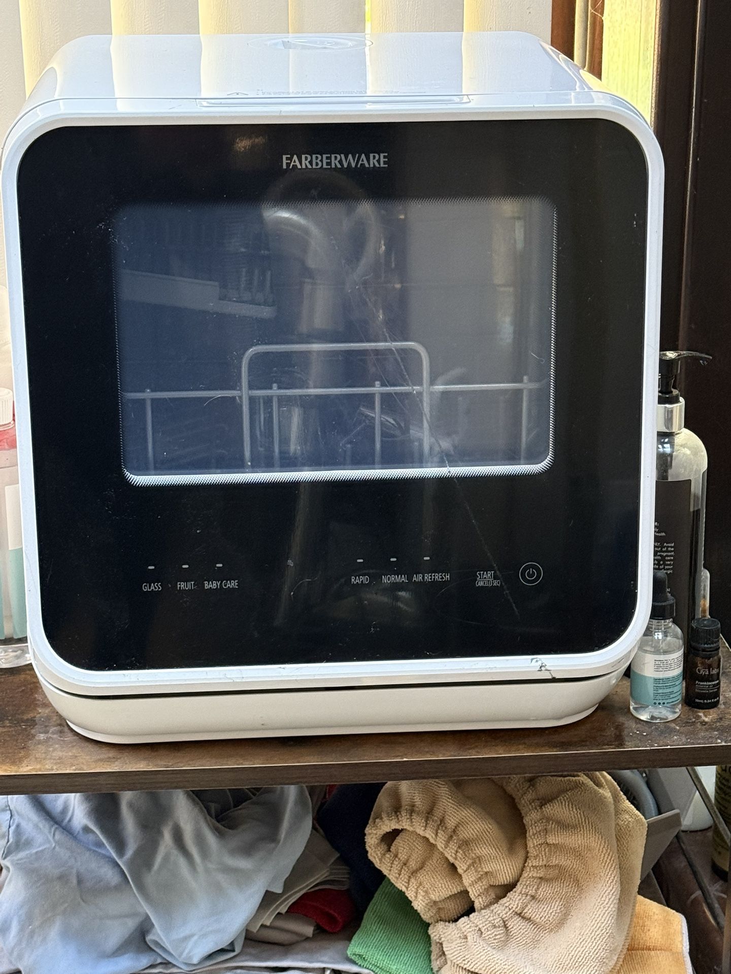 Farberware Compact Portable Countertop Dishwasher