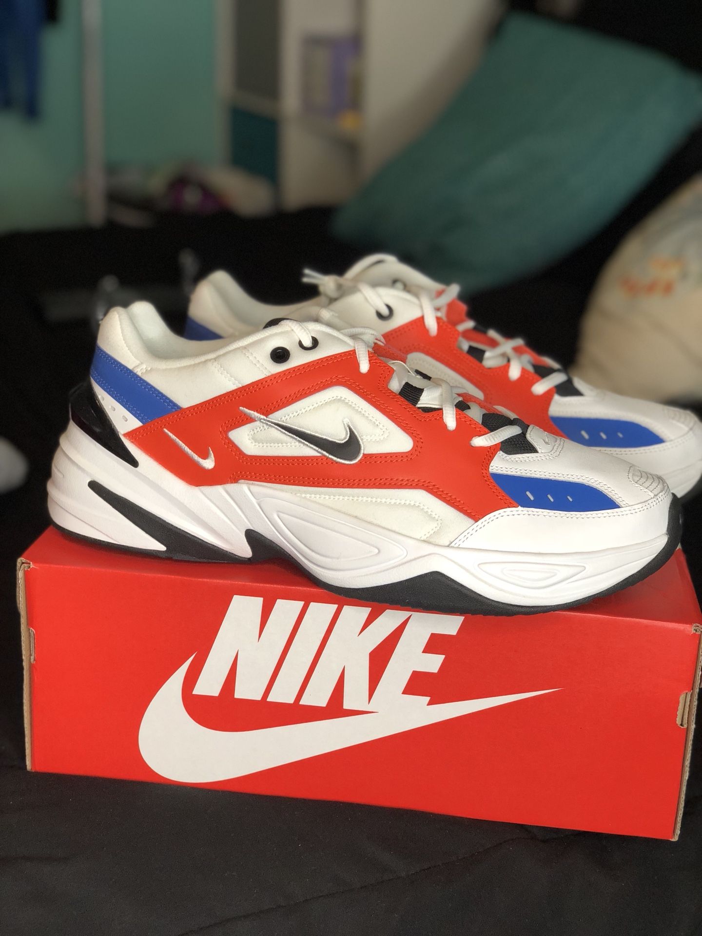 Nike Mk2 Tekno White Black Orange for Sale in Fort Lauderdale, FL - OfferUp