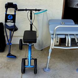 all you need to help recover from a foot or leg injury.